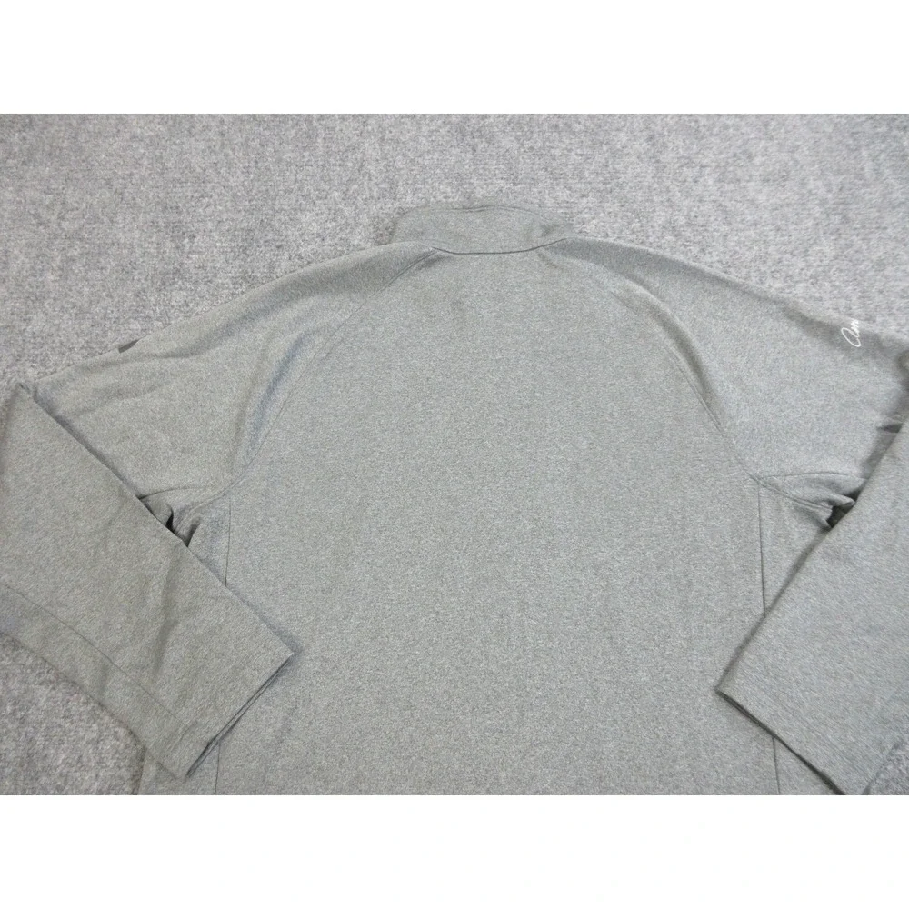 The North Face Jacket Mens XL Gray Full Zip Fleece American Logo‎ Stretch